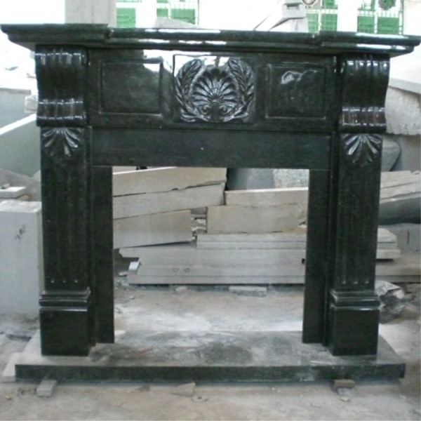 indian green marble fireplace